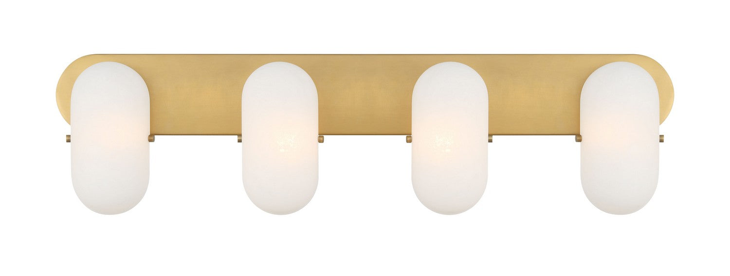 Minka-Lavery - 3704-732 - Four Light Vanity - Heathcote - Legacy Brass