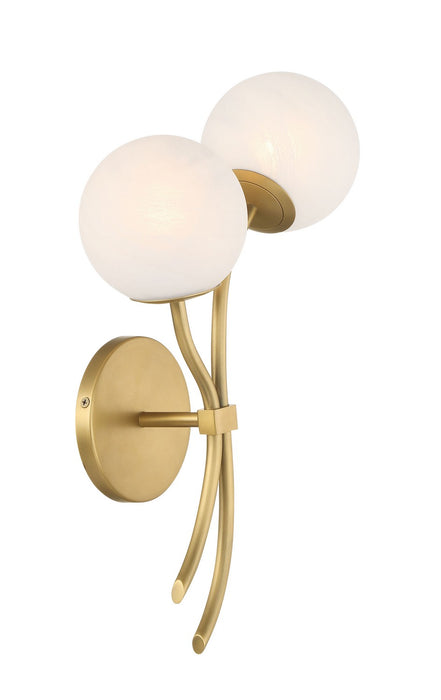 Minka-Lavery - 3742-732 - Two Light Wall Sconce - Curven - Legacy Brass