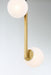 Minka-Lavery - 3745-732 - Two Light Pendant - Curven - Legacy Brass