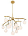 Minka-Lavery - 3748-732 - 13 Light Chandelier - Curven - Legacy Brass