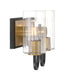 Minka-Lavery - 3762-876 - Two Light Vanity - Orla - Legacy Brass & Dark Matte Blac