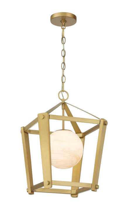 Minka-Lavery - 3784-732 - One Light Pendant - Shimmer - Legacy Brass