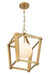 Minka-Lavery - 3784-732 - One Light Pendant - Shimmer - Legacy Brass