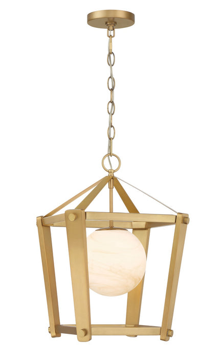 Minka-Lavery - 3784-732 - One Light Pendant - Shimmer - Legacy Brass