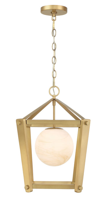 Minka-Lavery - 3784-732 - One Light Pendant - Shimmer - Legacy Brass
