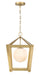 Minka-Lavery - 3784-732 - One Light Pendant - Shimmer - Legacy Brass