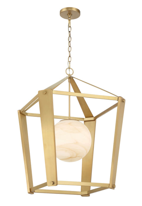 Minka-Lavery - 3785-732 - One Light Pendant - Shimmer - Legacy Brass