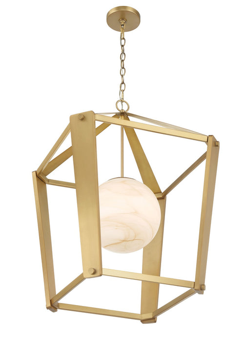 Minka-Lavery - 3785-732 - One Light Pendant - Shimmer - Legacy Brass