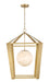 Minka-Lavery - 3785-732 - One Light Pendant - Shimmer - Legacy Brass