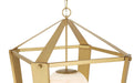 Minka-Lavery - 3785-732 - One Light Pendant - Shimmer - Legacy Brass