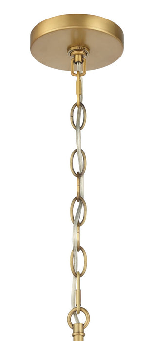 Minka-Lavery - 3786-732 - Six Light Pendant - Shimmer - Legacy Brass