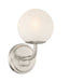 Minka-Lavery - 3791-84 - One Light Vanity - Whitehall - Brushed Nickel