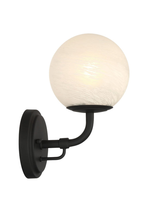 Minka-Lavery - 3791-899 - One Light Vanity - Whitehall - Dark Matte Black