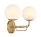 Minka-Lavery - 3792-732 - Two Light Vanity - Whitehall - Legacy Brass