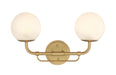 Minka-Lavery - 3792-732 - Two Light Vanity - Whitehall - Legacy Brass