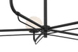Minka-Lavery - 3795-899 - Five Light Chandelier - Whitehall - Dark Matte Black