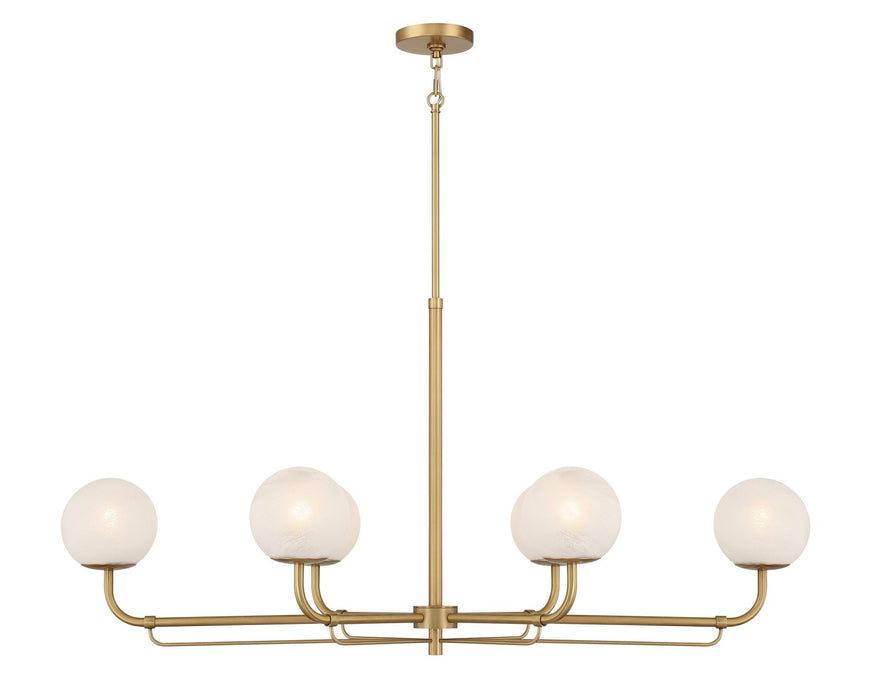 Minka-Lavery - 3796-732 - Six Light Island Pendant - Whitehall - Legacy Brass