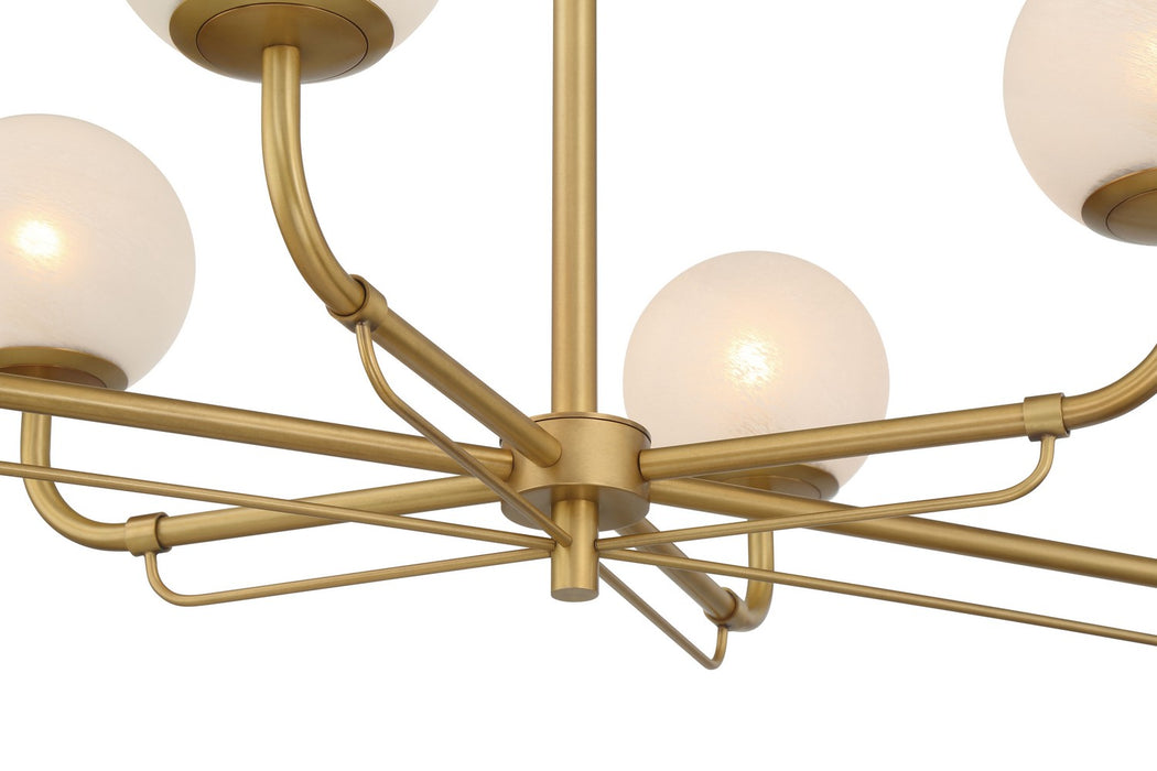 Minka-Lavery - 3796-732 - Six Light Island Pendant - Whitehall - Legacy Brass