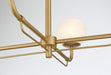 Minka-Lavery - 3797-732 - Four Light Chandelier - Whitehall - Legacy Brass