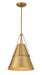 Minka-Lavery - 3933-732 - One Light Pendant - Springfield - Legacy Brass