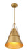 Minka-Lavery - 3933-732 - One Light Pendant - Springfield - Legacy Brass