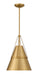 Minka-Lavery - 3933-732 - One Light Pendant - Springfield - Legacy Brass