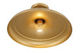 Minka-Lavery - 3936-732 - One Light Semi Flush Mount - Crowne - Legacy Brass