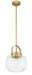 Minka-Lavery - 3937-732 - One Light Pendant - Wickglow - Legacy Brass