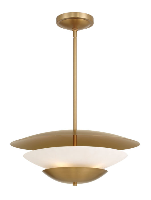 Minka-Lavery - 3944-732 - Four Light Pendant - Solara - Legacy Brass