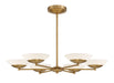 Minka-Lavery - 3946-732 - LED Chandelier - Solara - Legacy Brass
