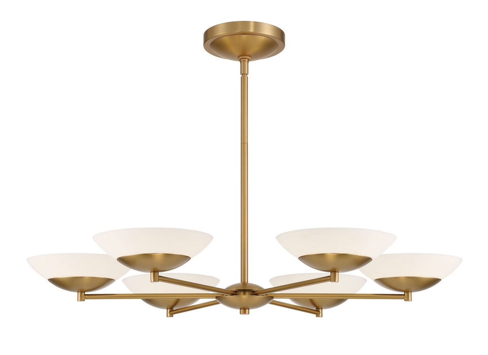 Minka-Lavery - 3946-732 - LED Chandelier - Solara - Legacy Brass