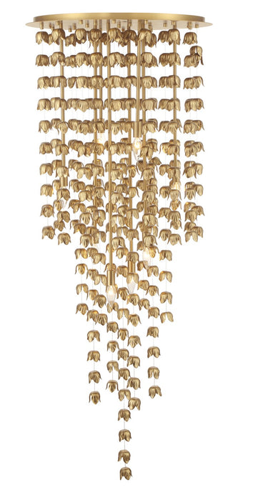 Minka-Lavery - 3967-732 - Eight Light Pendant - Ashgrove - Legacy Brass