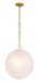Minka-Lavery - 5213-732 - One Light Pendant - Marbelle - Legacy Brass