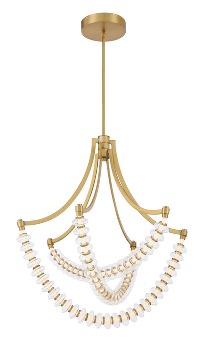 Minka-Lavery - 5646-732-L - LED Chandelier - Pearl - Legacy Brass