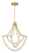 Minka-Lavery - 5646-732-L - LED Chandelier - Pearl - Legacy Brass