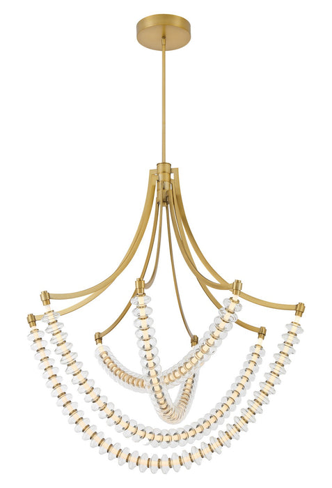Minka-Lavery - 5647-732-L - LED Chandelier - Pearl - Legacy Brass