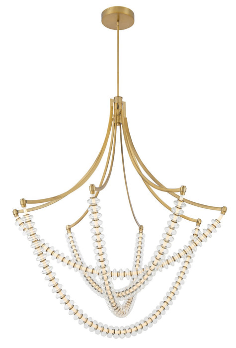 Minka-Lavery - 5648-732-L - LED Chandelier - Pearl - Legacy Brass