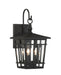 Minka-Lavery - 77901-66 - Three Light Outdoor Wall Sconce - Fieldstone - Sand Coal