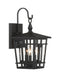 Minka-Lavery - 77901-66 - Three Light Outdoor Wall Sconce - Fieldstone - Sand Coal