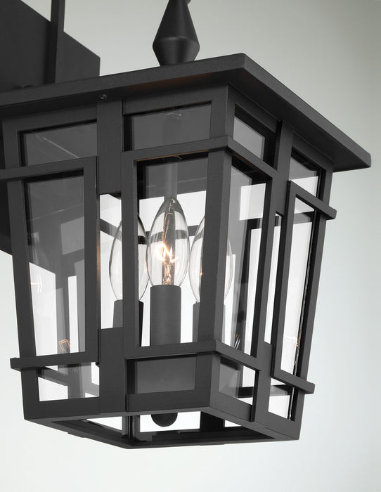 Minka-Lavery - 77901-66 - Three Light Outdoor Wall Sconce - Fieldstone - Sand Coal