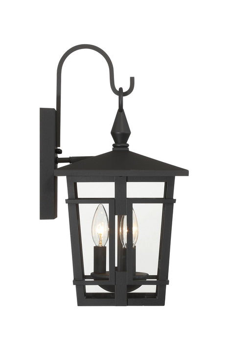 Minka-Lavery - 77901-66 - Three Light Outdoor Wall Sconce - Fieldstone - Sand Coal