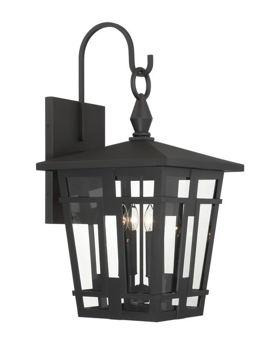 Minka-Lavery - 77902-66 - Four Light Outdoor Wall Sconce - Fieldstone - Sand Coal