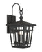 Minka-Lavery - 77902-66 - Four Light Outdoor Wall Sconce - Fieldstone - Sand Coal