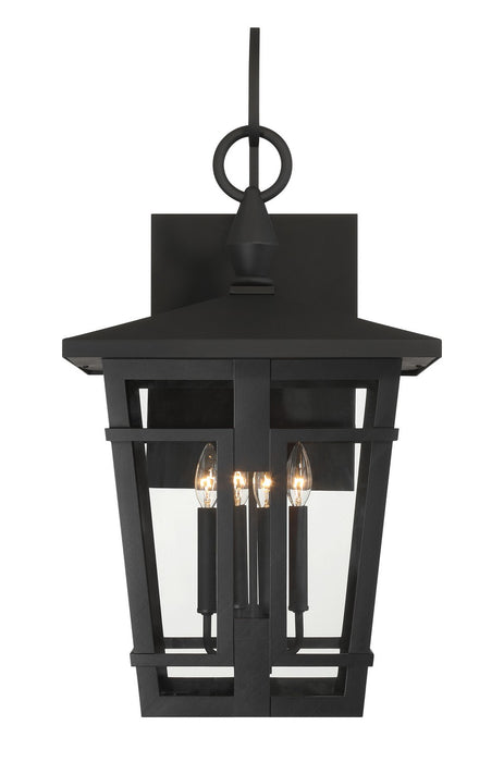 Minka-Lavery - 77902-66 - Four Light Outdoor Wall Sconce - Fieldstone - Sand Coal