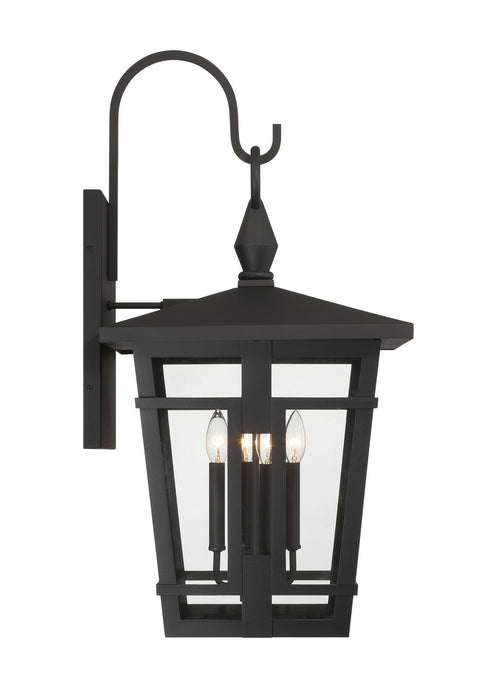 Minka-Lavery - 77902-66 - Four Light Outdoor Wall Sconce - Fieldstone - Sand Coal