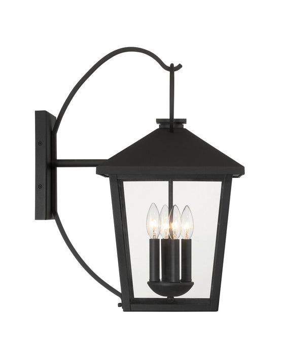 Minka-Lavery - 78001-66 - Four Light Outdoor Wall Sconce - Parkside - Sand Coal