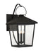 Minka-Lavery - 78002-66 - Four Light Outdoor Wall Sconce - Parkside - Sand Coal