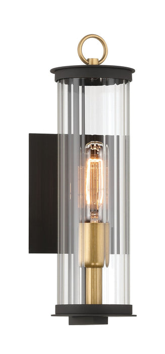 Minka-Lavery - 79000-734 - One Light Outdoor Wall Sconce - Cara - Legacy Brass (Painted) & Dark