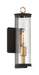 Minka-Lavery - 79000-734 - One Light Outdoor Wall Sconce - Cara - Legacy Brass (Painted) & Dark