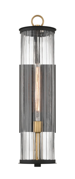 Minka-Lavery - 79002-734 - One Light Outdoor Wall Sconce - Cara - Legacy Brass (Painted) & Dark